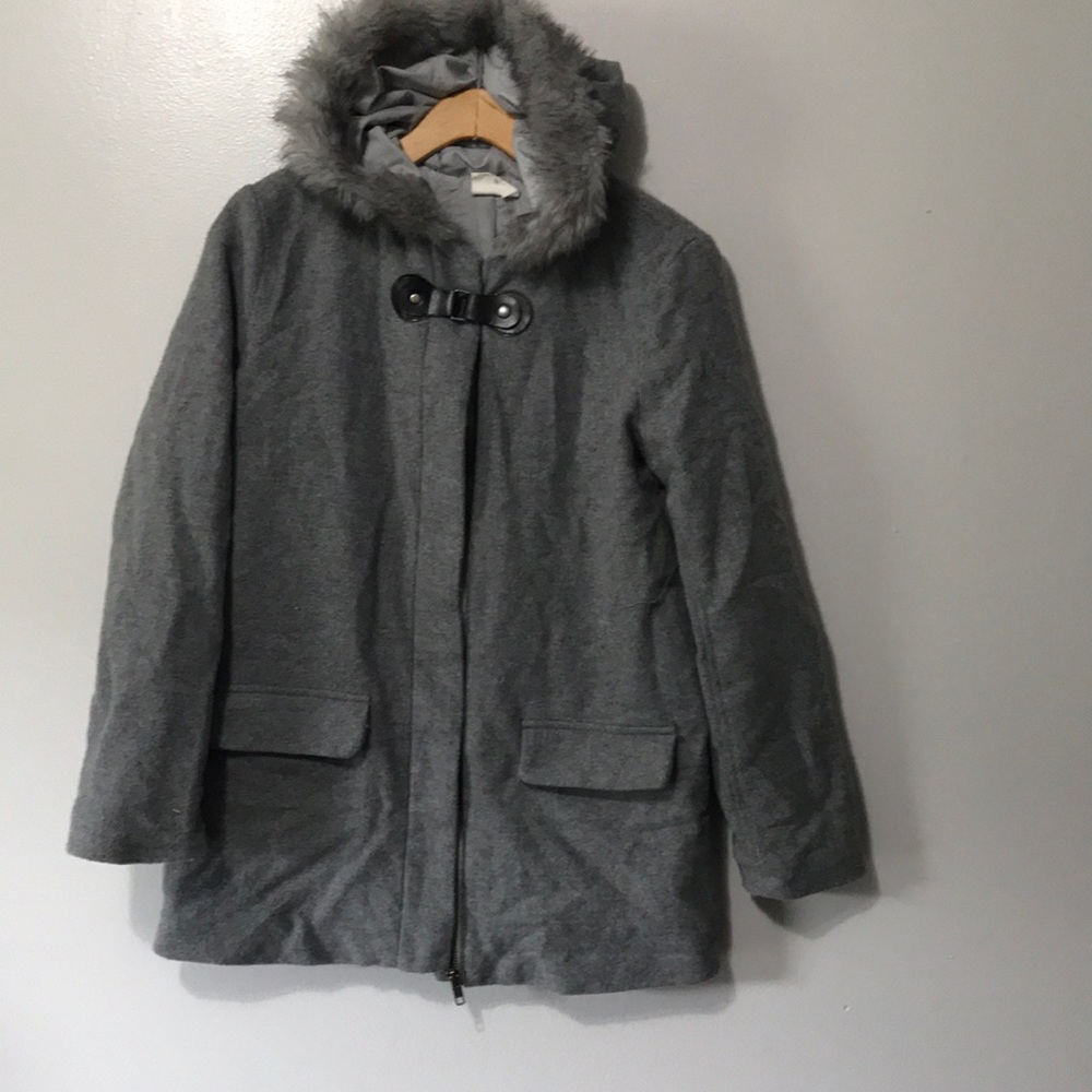 Girls crazy 8 pea coat XL14